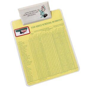 Keebler Elf Clipboard Office Supplies Foodie Cookies Snacks Advertising Business